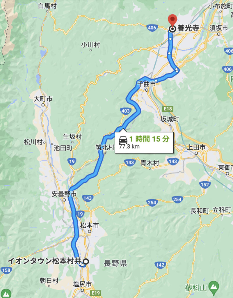 ieontownmatsumotomurai-zenkoji-map